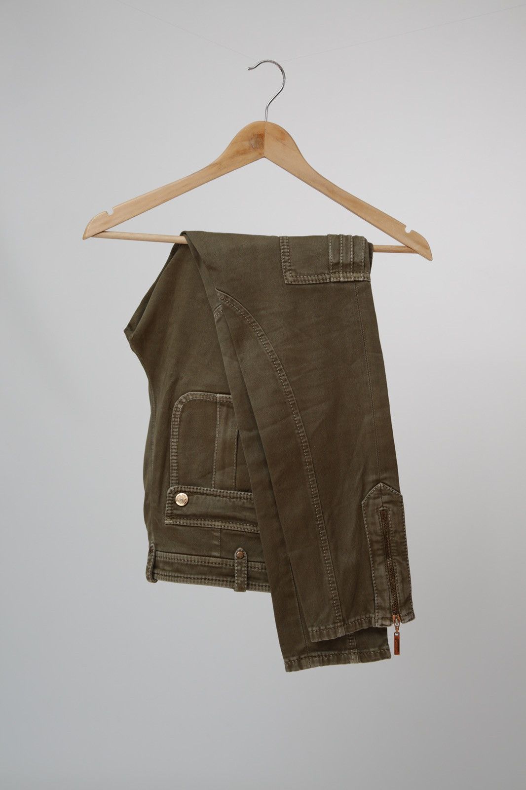 Just Cavalli × Roberto Cavalli × Vintage Vintage Just Cavalli Cargo Military Utility Pants Size US 28 / EU 44 - 10 Thumbnail