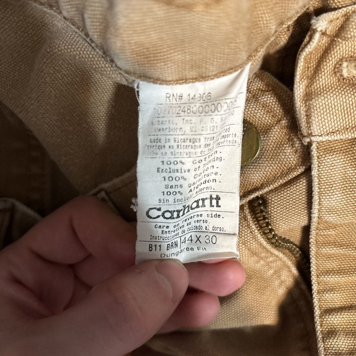 Carhartt Carhartt Brown Pants44x30 Size US 44 / EU 60 - 3 Thumbnail