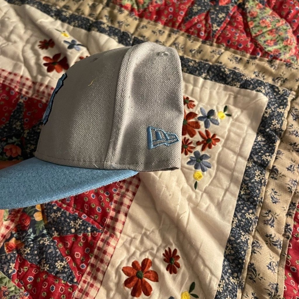 The Game UNC 6 Cap Set - Blue, Black, White(measurements shown) Size ONE SIZE - 15 Thumbnail