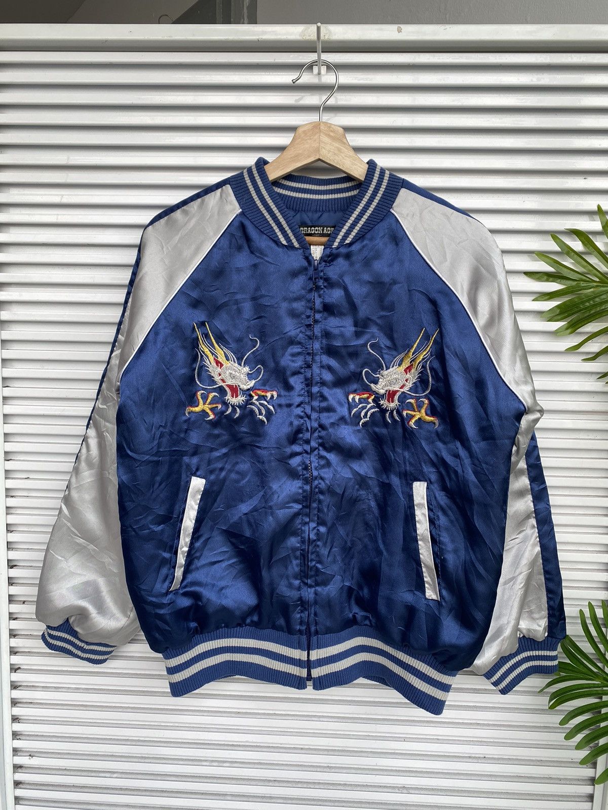 Japanese Brand × Vintage XX Dragon Age Embroidered Sukajan Jacket Size US M / EU 48-50 / 2 - 2 Thumbnail