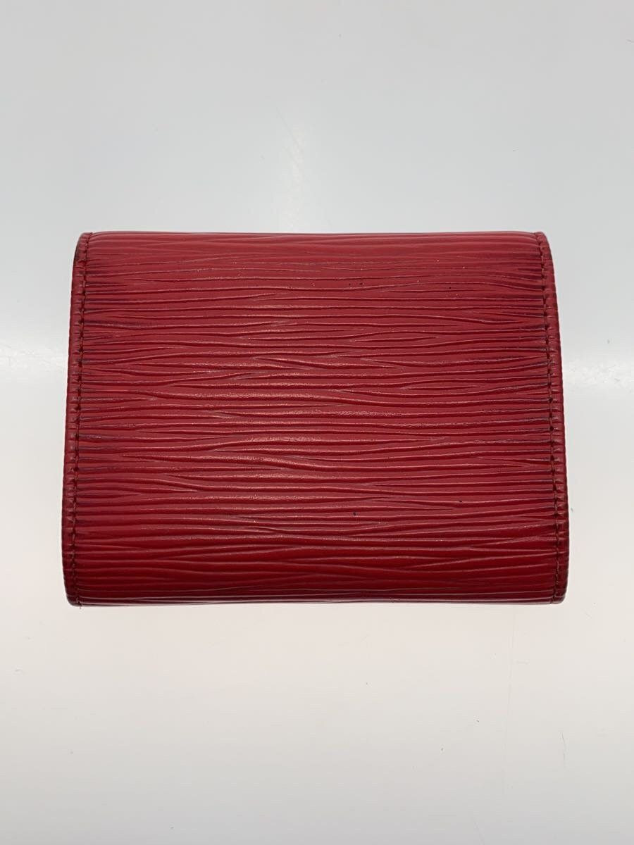 Louis Vuitton Louis Vuitton Epi Porto Monnaie Simple Leather Red Size ONE SIZE - 2 Thumbnail