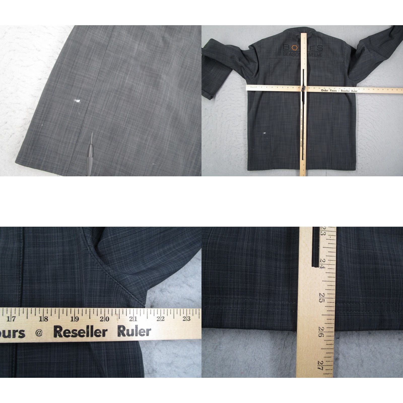 Eddie Bauer Eddie Bauer Jacket Men Medium Gray Softshell Bones Season 12 TV Crew Otto Nemenz Size US M / EU 48-50 / 2 - 8 Thumbnail
