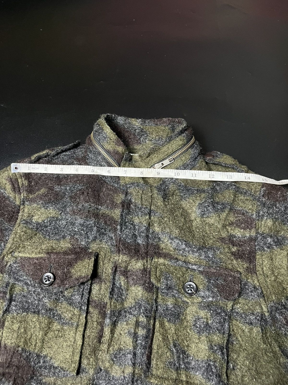Final Home × If Six Was Nine × Japanese Brand Japanese 291295=Homme army wool jacket Size US M / EU 48-50 / 2 - 19 Thumbnail