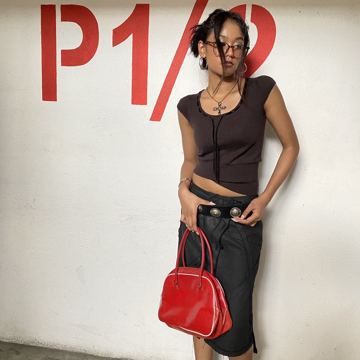 Prada SS2000 Prada Vitello Easy bowling Bag Size ONE SIZE - 3 Thumbnail