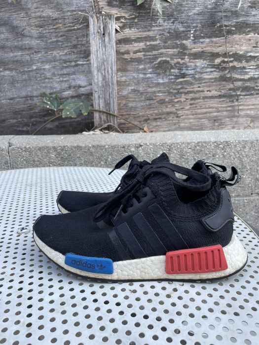 Adidas nmd r1 sales core black lush red