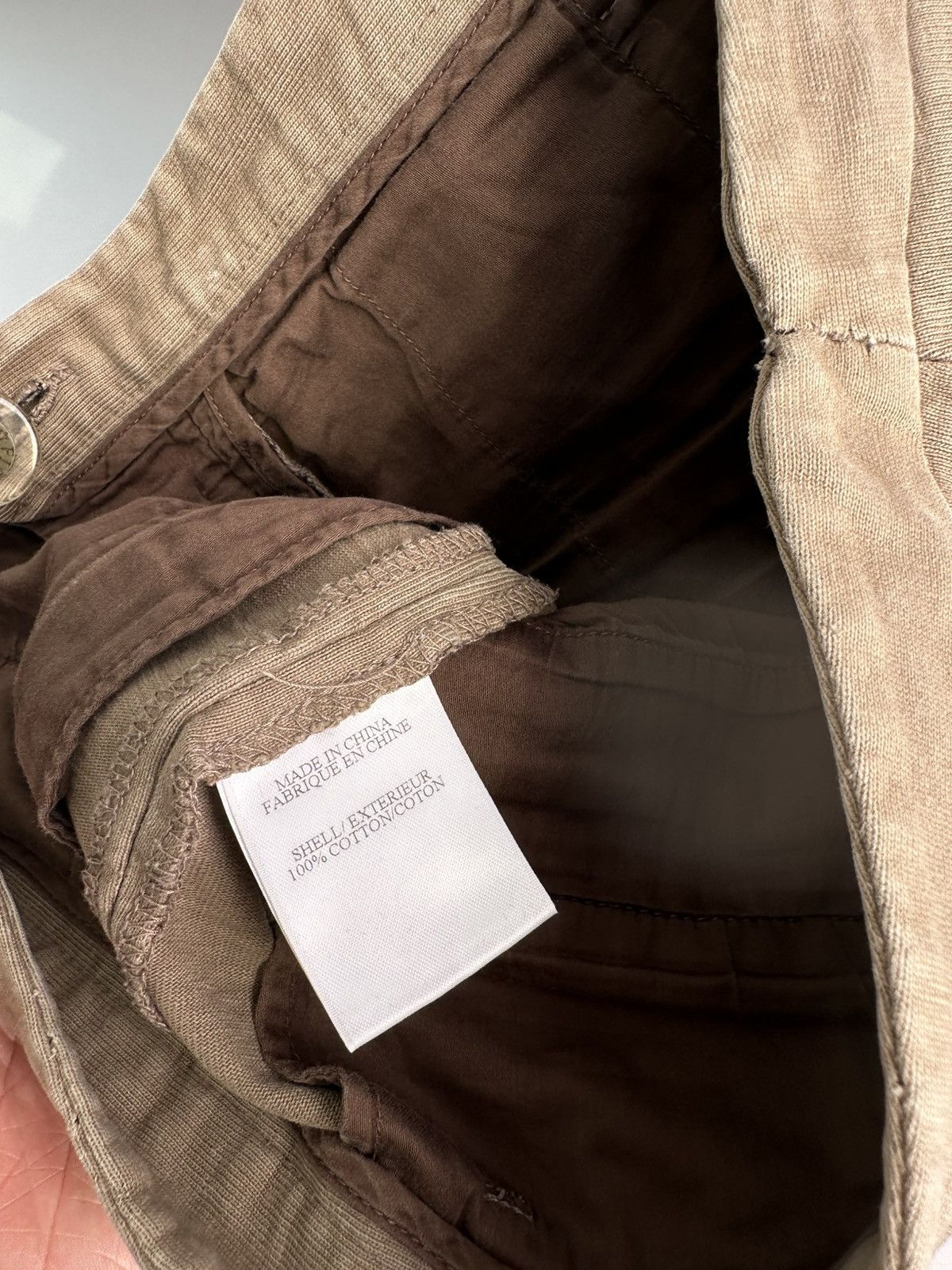 Helmut Lang Vintage Helmut Lang Light Brown 2000s Pants Size US 32 / EU 48 - 6 Thumbnail