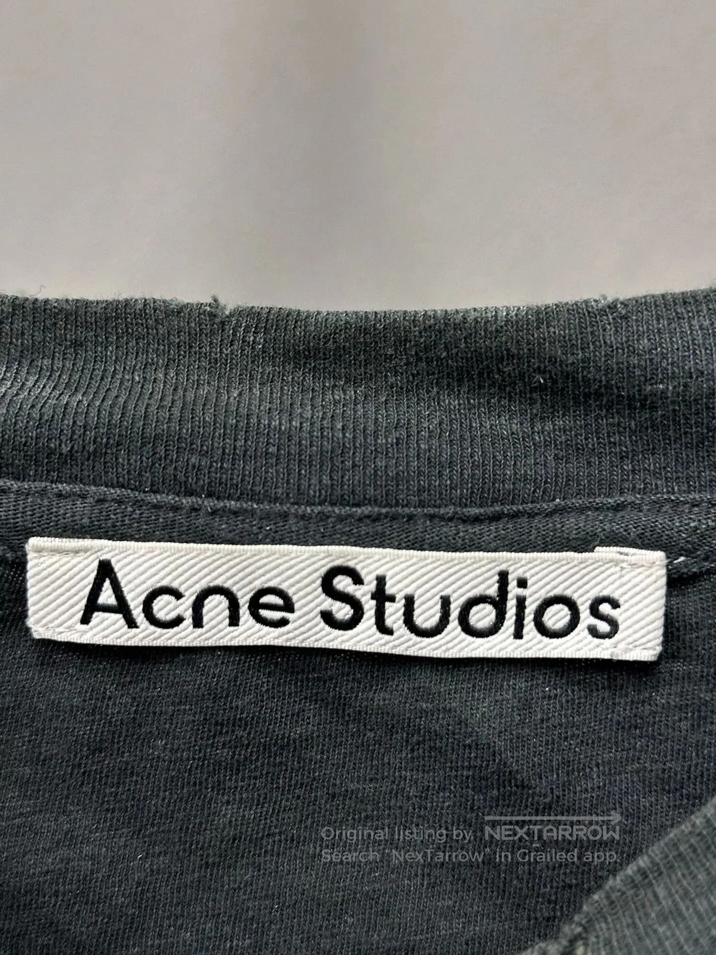 Acne Studios Acne Studios 1996 Long Sleeve Black Tee. Size US M / EU 48-50 / 2 - 4 Thumbnail