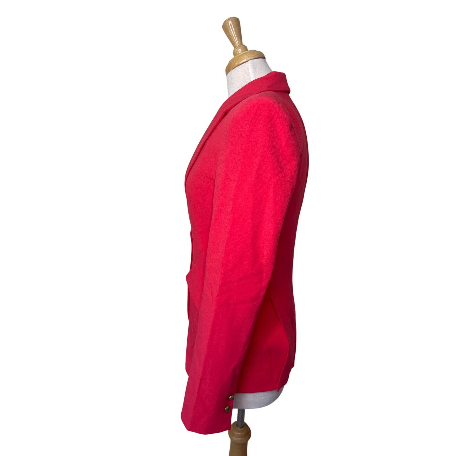L'AGENCE L’Agence Chamberlain Blazer Jacket in Hibiscus Coral Red Size XS / US 0-2 / IT 36-38 - 5 Thumbnail