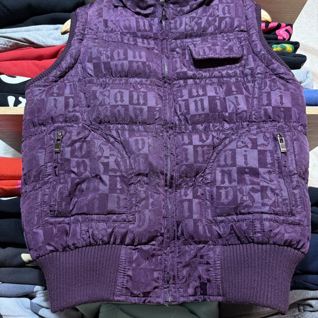 Hysteric Glamour 📌 Crazy Forest Y2K Monogram Y2K Vintage Puffer Vest Size L / US 10 / IT 46 - 5 Thumbnail