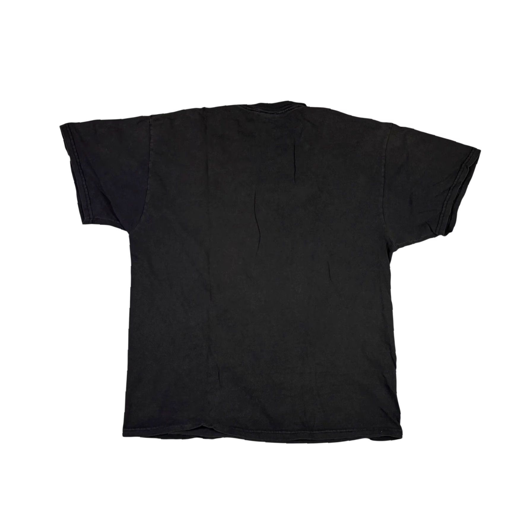 Vintage VINTAGE Delta Pro Weight Punisher Skull Graphic T-Shirt Mens Large Black Faded Size US L / EU 52-54 / 3 - 2 Thumbnail