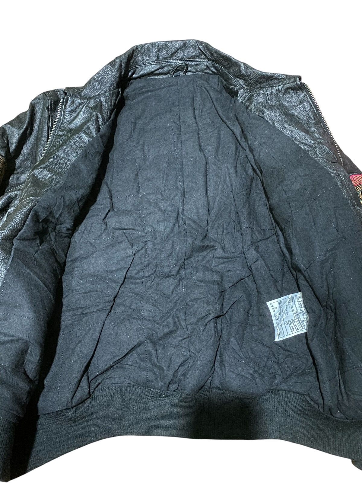 Tedman × Vintage Vintage Tedman Leather Flight Jacket Size US L / EU 52-54 / 3 - 2 Thumbnail