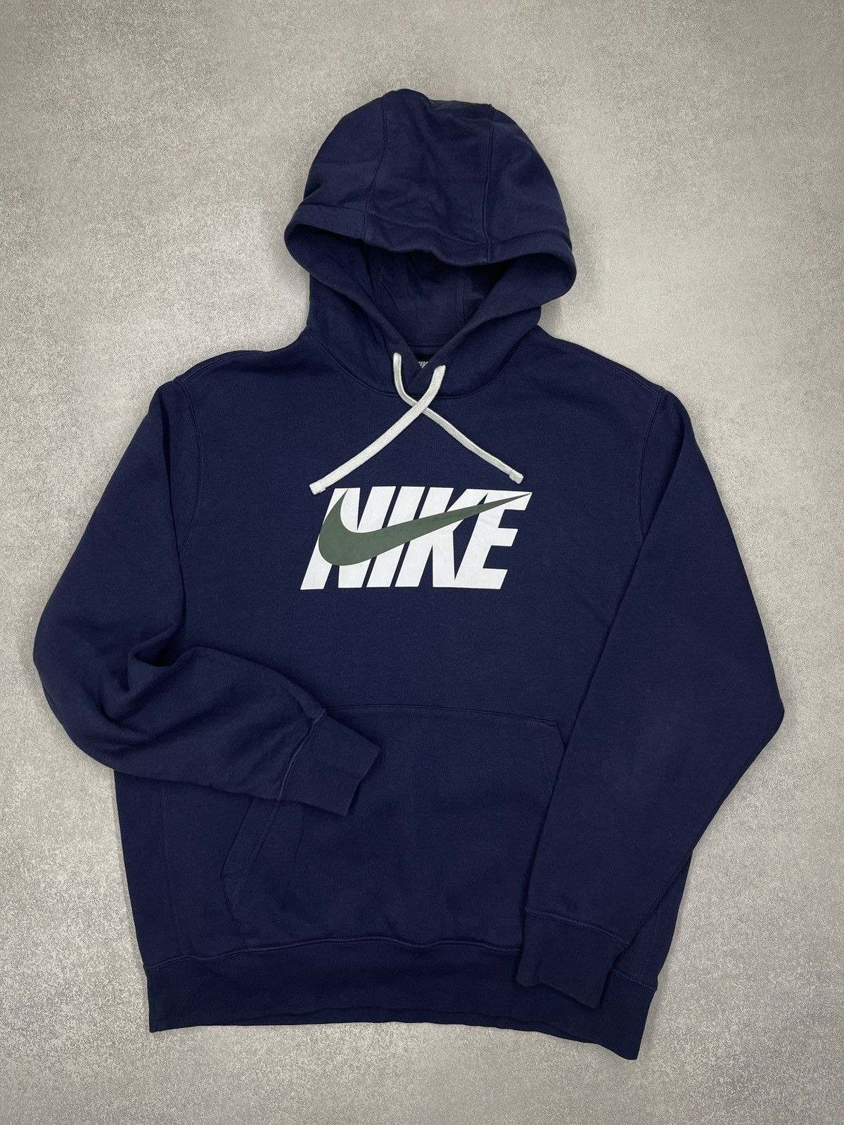 Nike Mens Nike NSW Hoodie Navy Center Big Logo Swoosh ACG TN Size US L / EU 52-54 / 3 - 2 Thumbnail