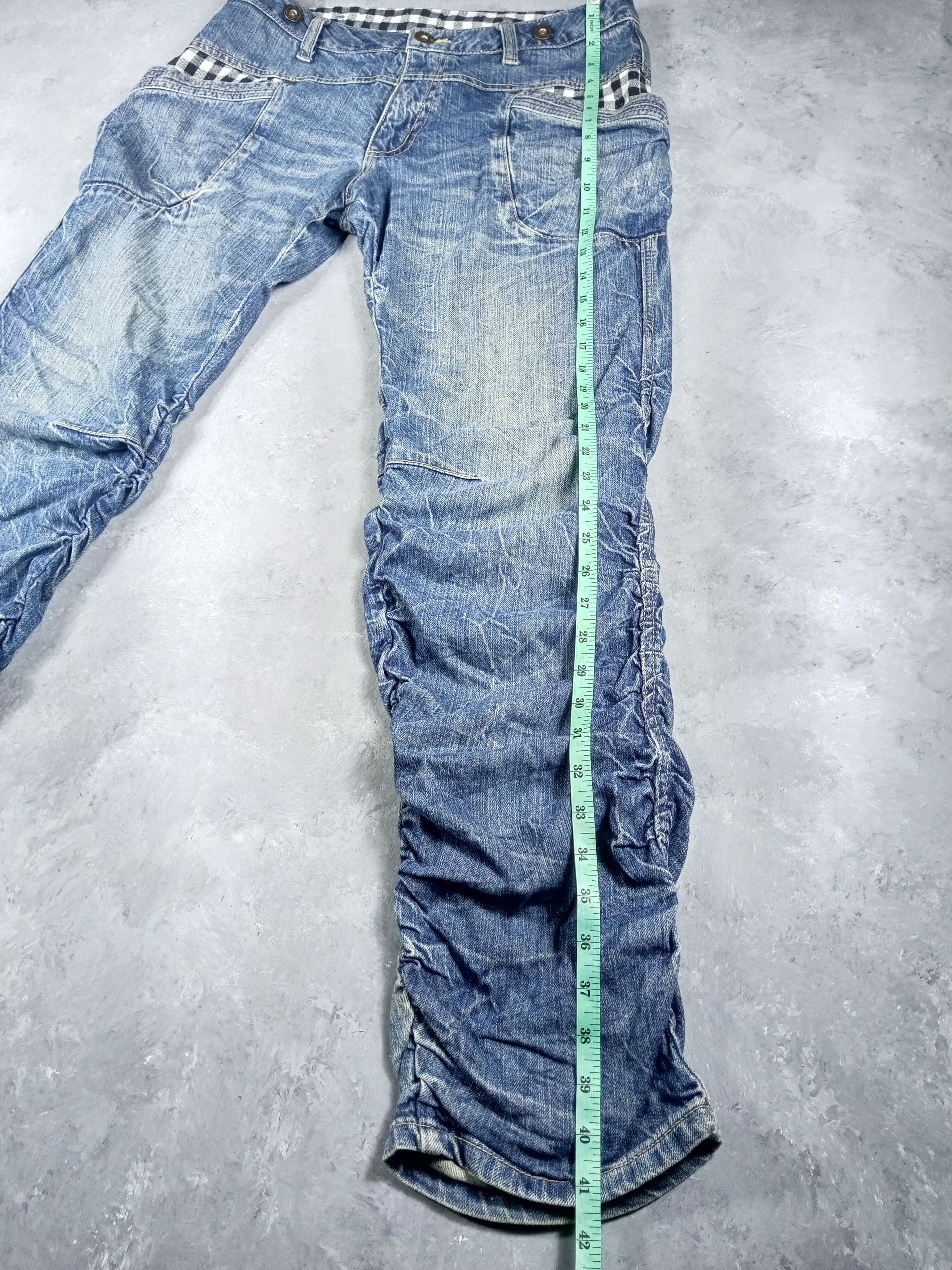 Japanese Brand undefined japanese brand jeans pant Size US 32 / EU 48 - 10 Thumbnail