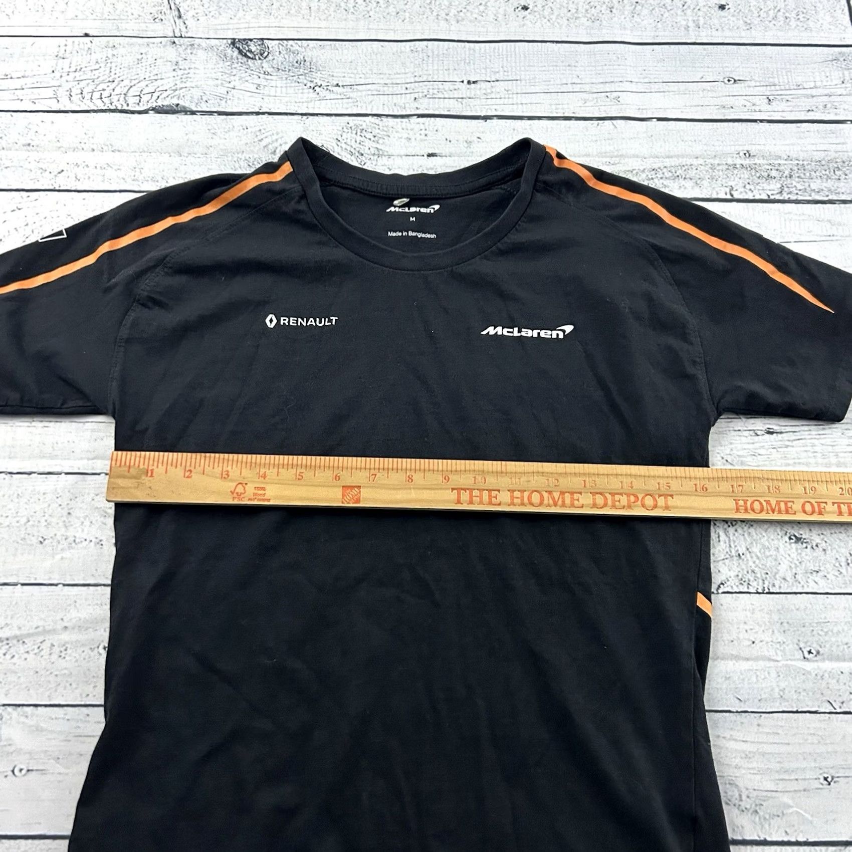 Vintage McLaren Renault Short Sleeve T Shirt Men M Black Size US M / EU 48-50 / 2 - 4 Thumbnail
