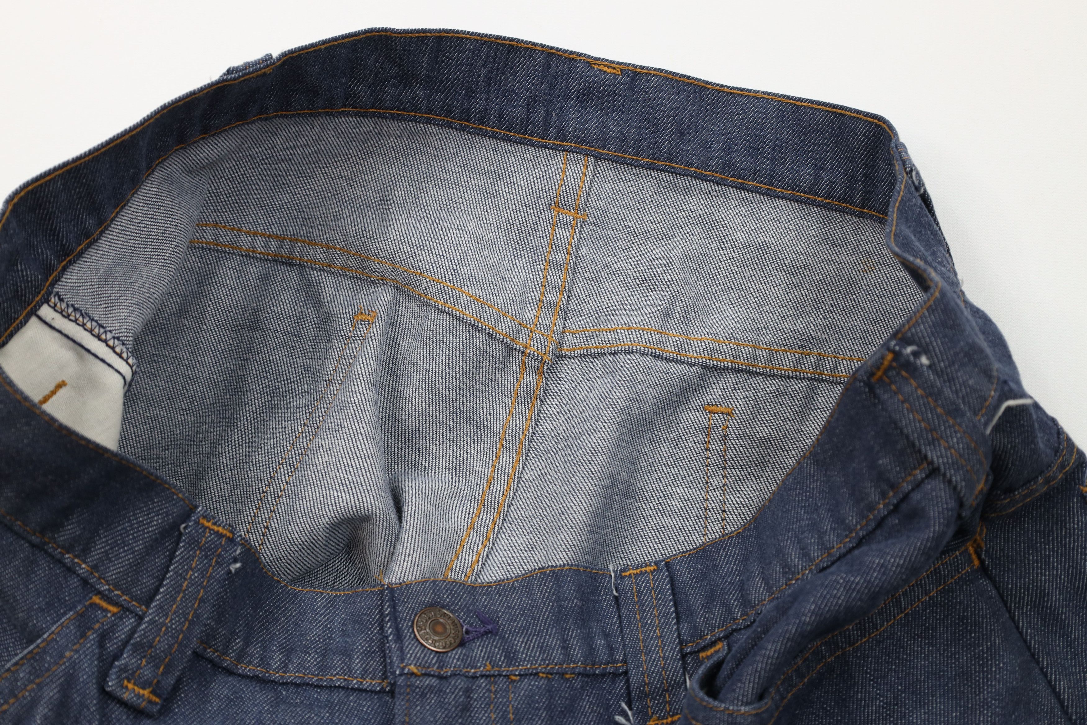 Levi's Vintage 70s Levis Orange Tab Big E Bell Bottoms Jeans USA Size US 38 / EU 54 - 10 Thumbnail