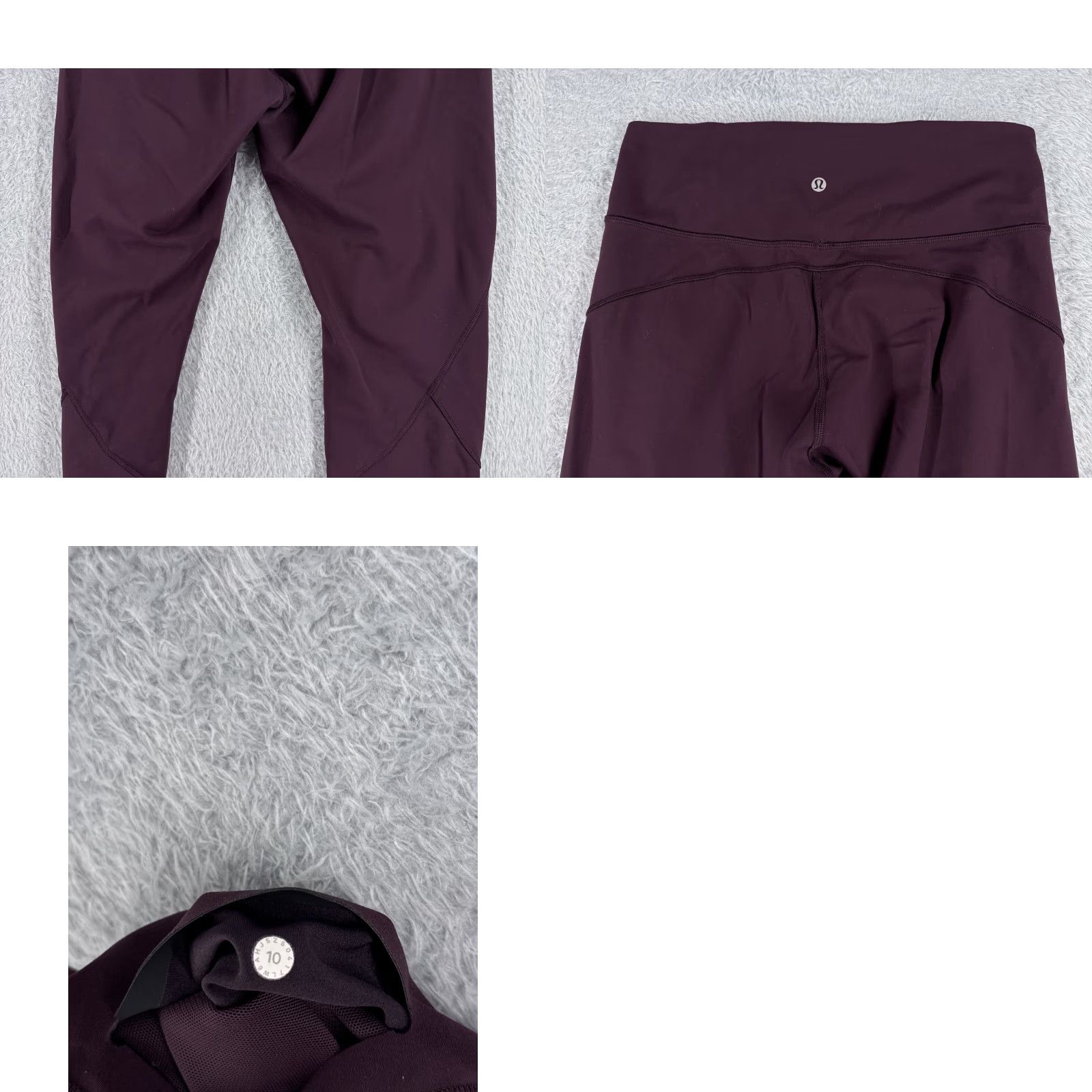 Lululemon Lululemon Pants Women 10 Red In Movement Crop Everlux 19" Training Tapered Cropped Pockets Zip Pocket Activewear Running & Jogging Men/Women? Size 32" / US 10 / IT 46 - 9 Thumbnail
