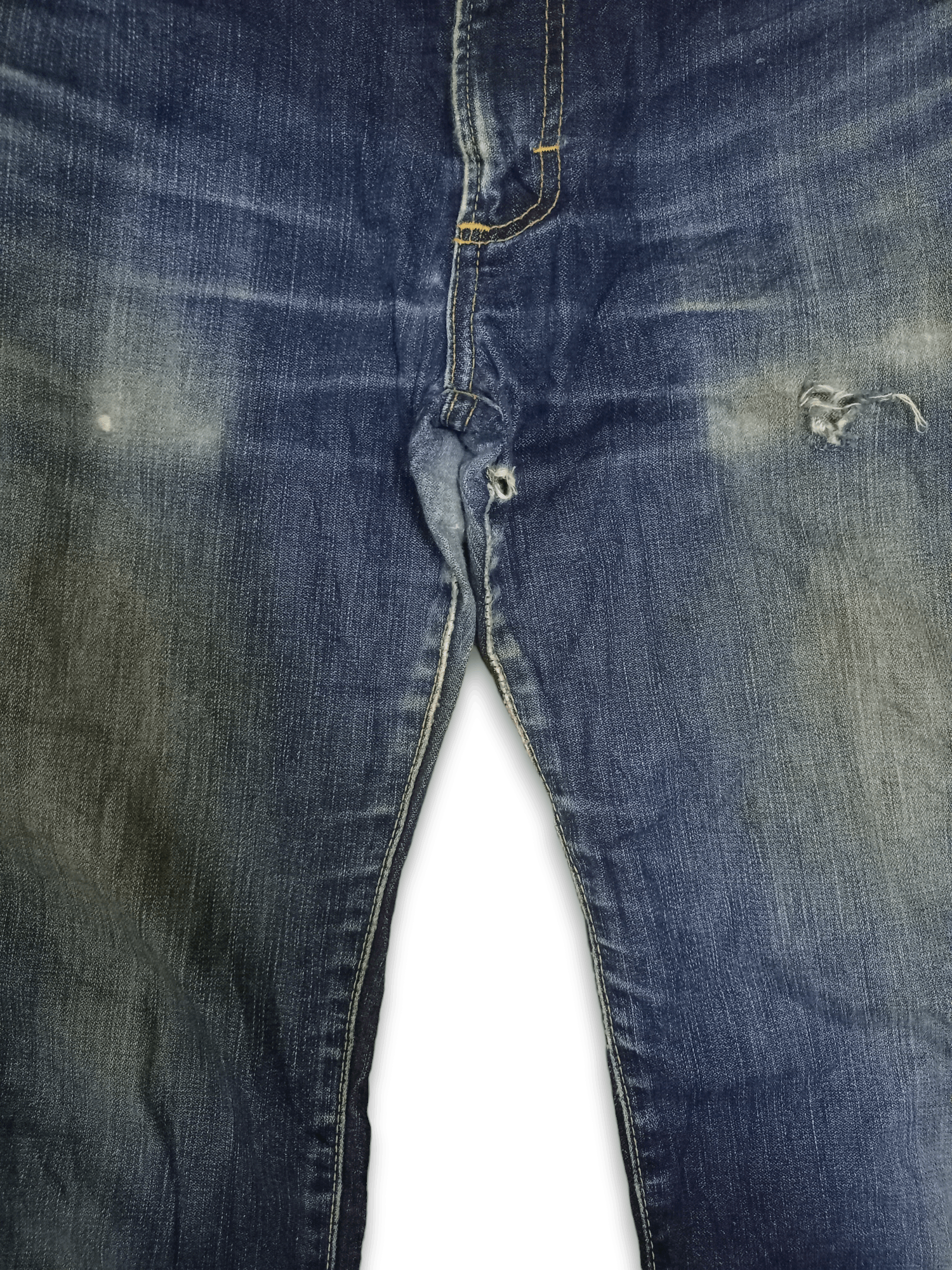 Wrangler Vintage Wrangler Blue Wash Distressed Jeans Size US 28 / EU 44 - 6 Thumbnail