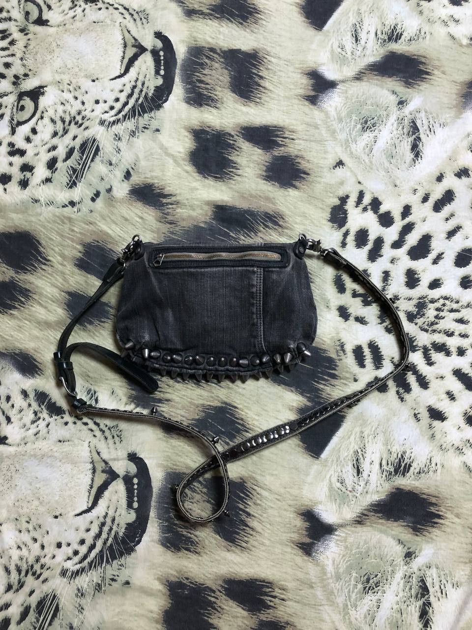 Diesel Vintage DIESEL studded shoulder bag Size ONE SIZE - 10 Thumbnail