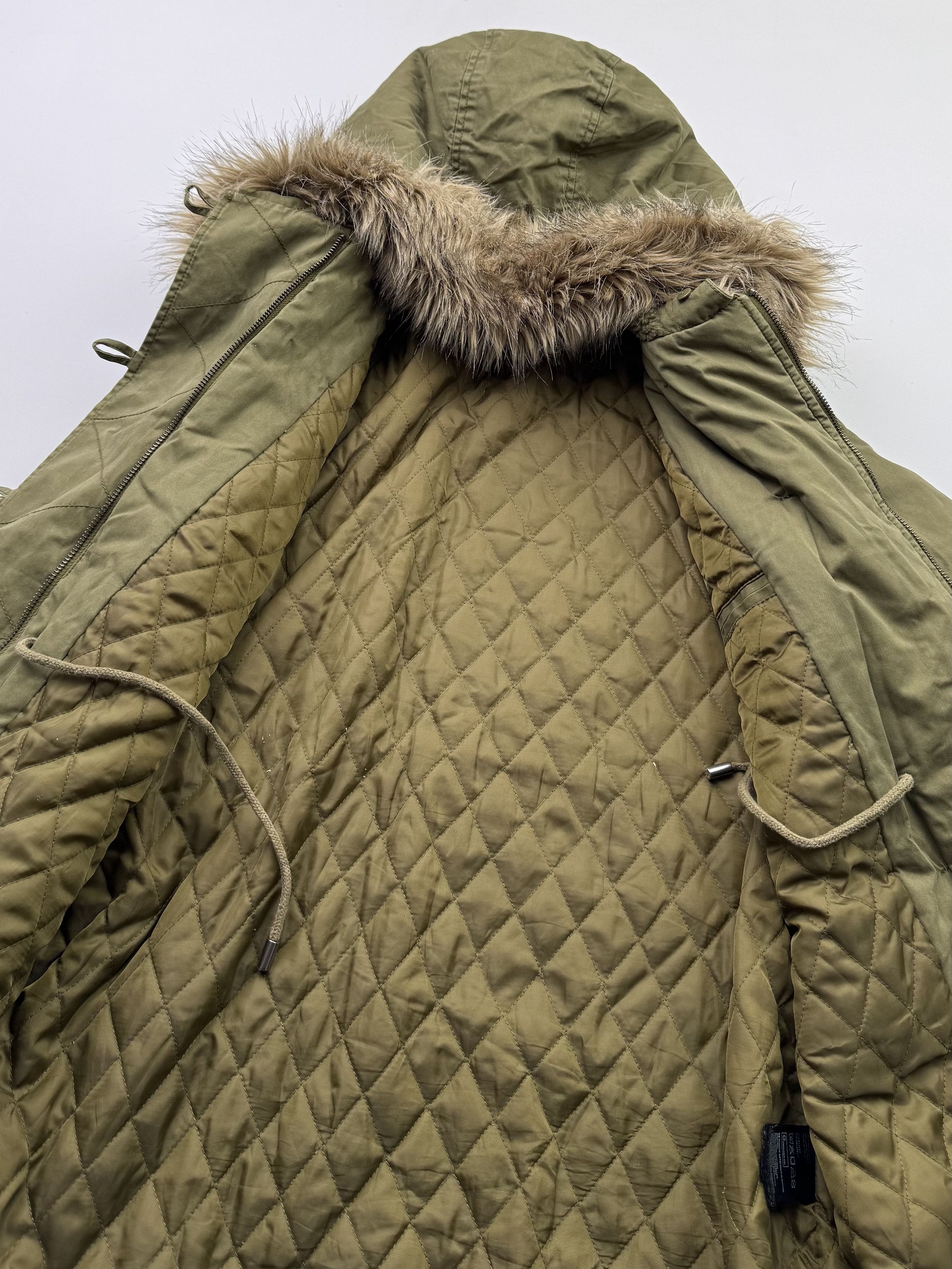 Japanese Brand Vintage Parka With Faux Fur Hood B782(V253)E2 Size M / US 6-8 / IT 42-44 - 5 Thumbnail