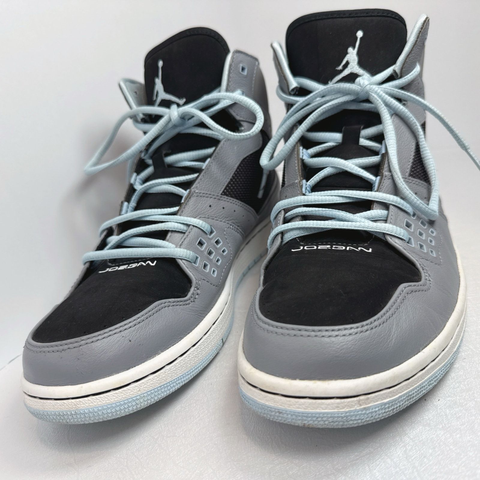 Nike Jordan 1 Flight 'Grey Black' (Style: 372704-035) | 12 Size US 12 / EU 45 - 4 Thumbnail