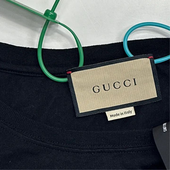 Gucci Gucci GUCCI Men's Classic Short Sleeve T-Shirt -2506 Size US L / EU 52-54 / 3 - 5 Thumbnail