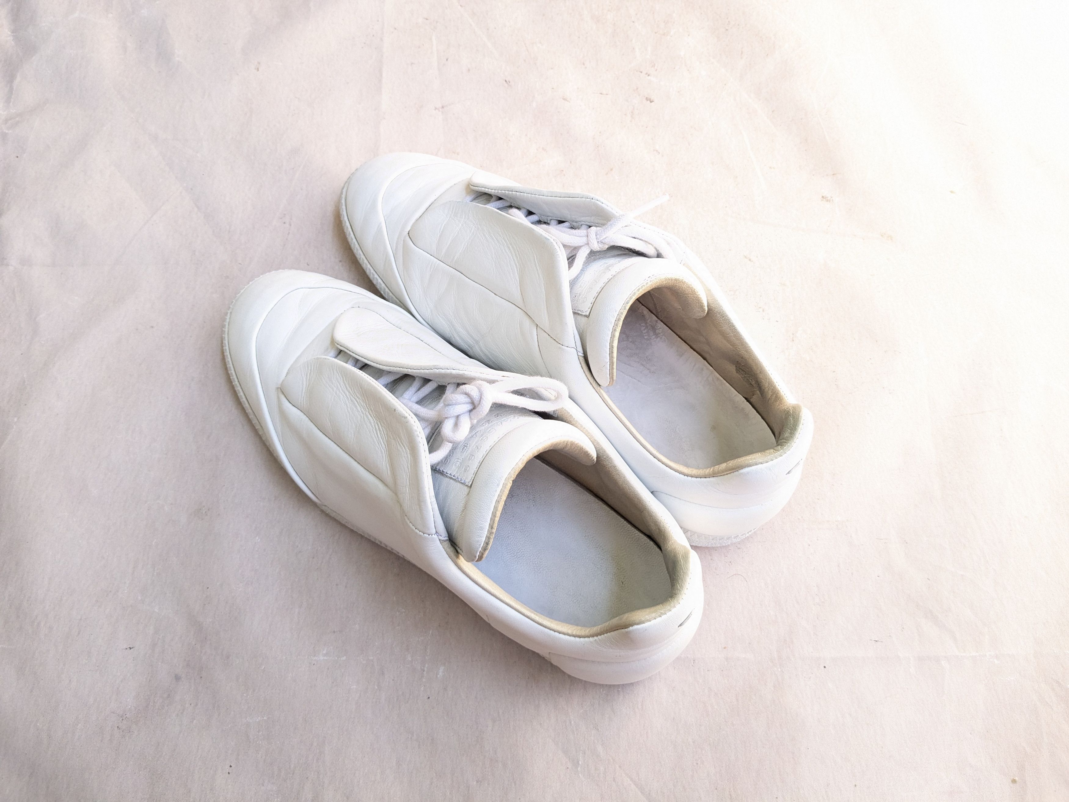Maison Margiela Maison Margiela Future Low White 11 44 Leather Size US 11 / EU 44 - 13 Thumbnail