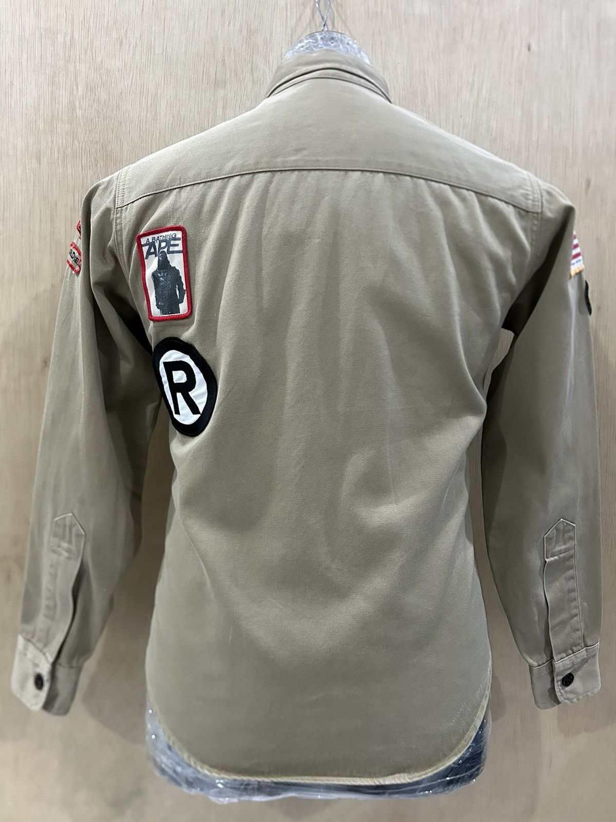 Bape Vintage BAPE Boy Scout Shirt Size US S / EU 44-46 / 1 - 2 Thumbnail