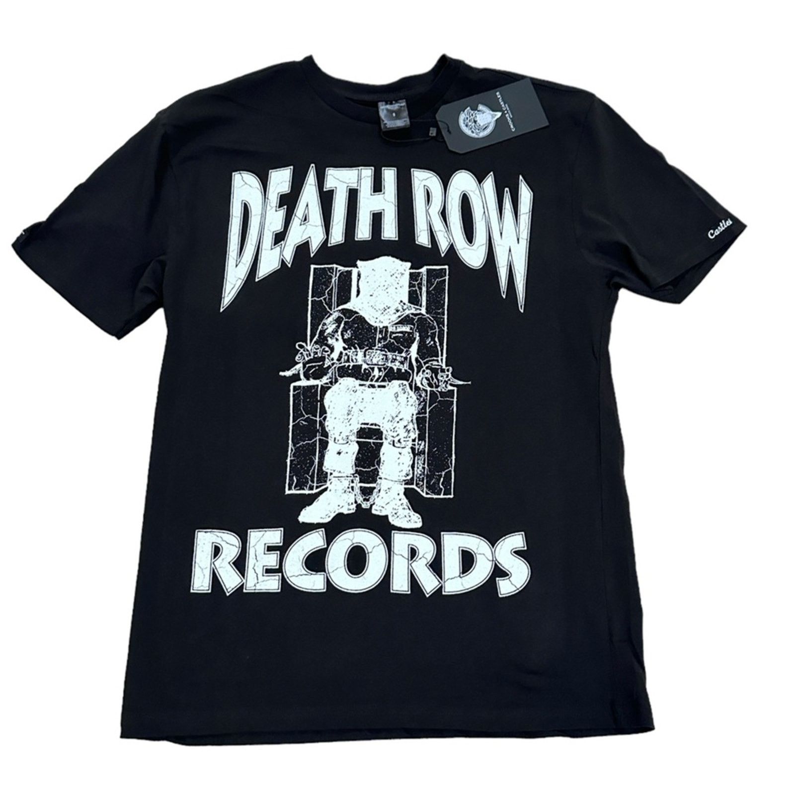 Crooks & Castles NWT Crooks & Castles x Death Row Records Core Chair CrackTee Size US S / EU 44-46 / 1 - 1 Thumbnail