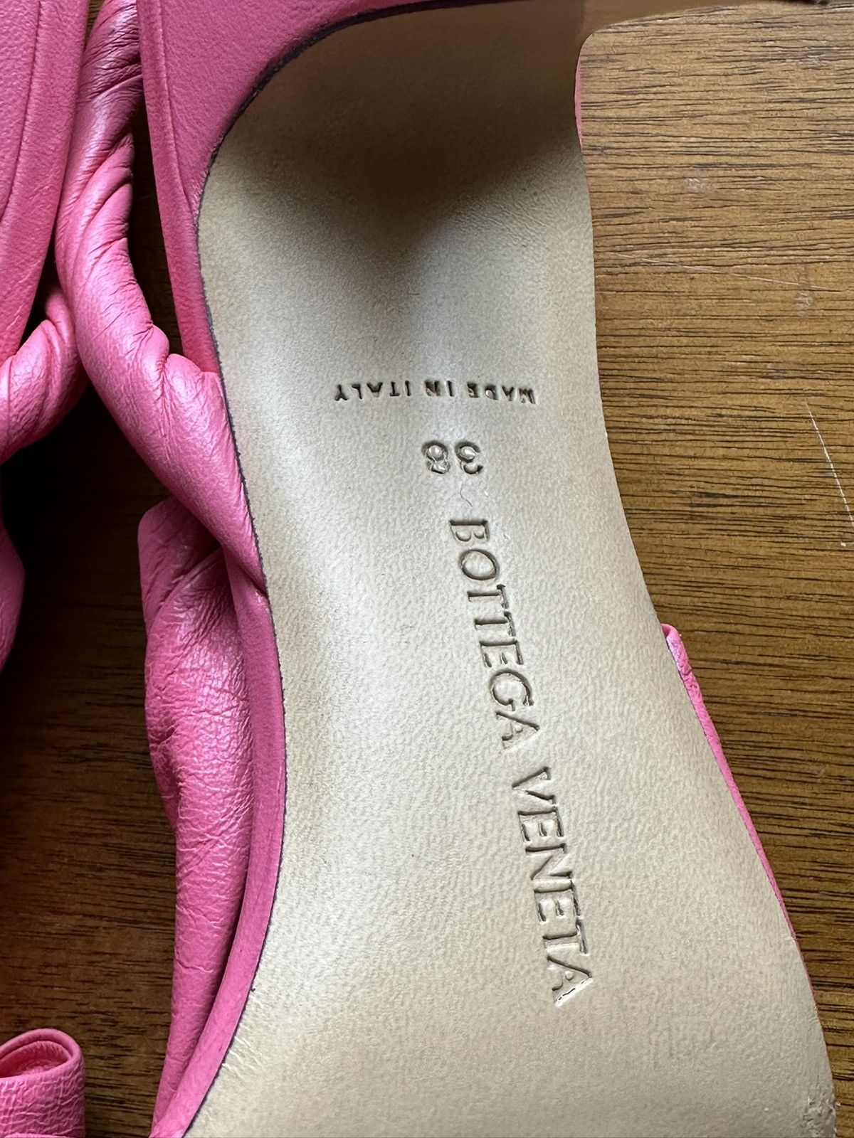 Bottega Veneta Bottega Vaneta Slingback Pointed Toe Mules Size US 8 / IT 38 - 10 Thumbnail