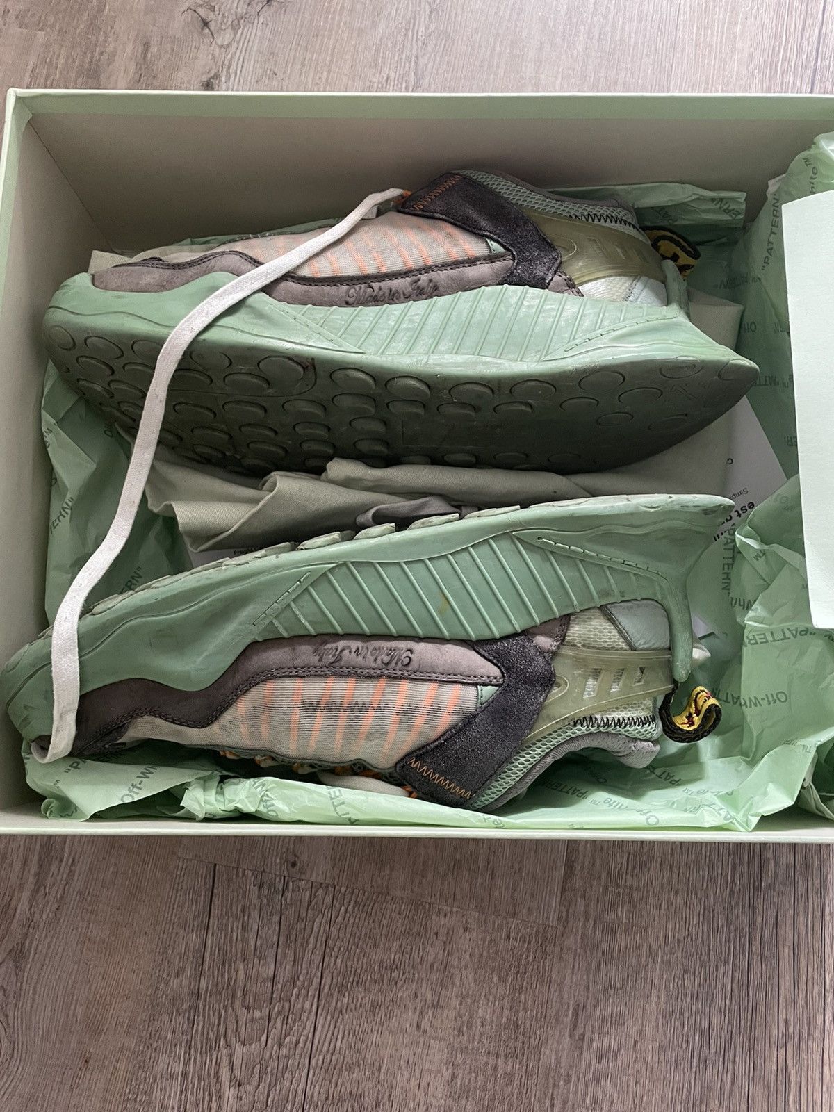 Off-White Off white odsy 1000 green Size US 9.5 / EU 42-43 - 11 Thumbnail