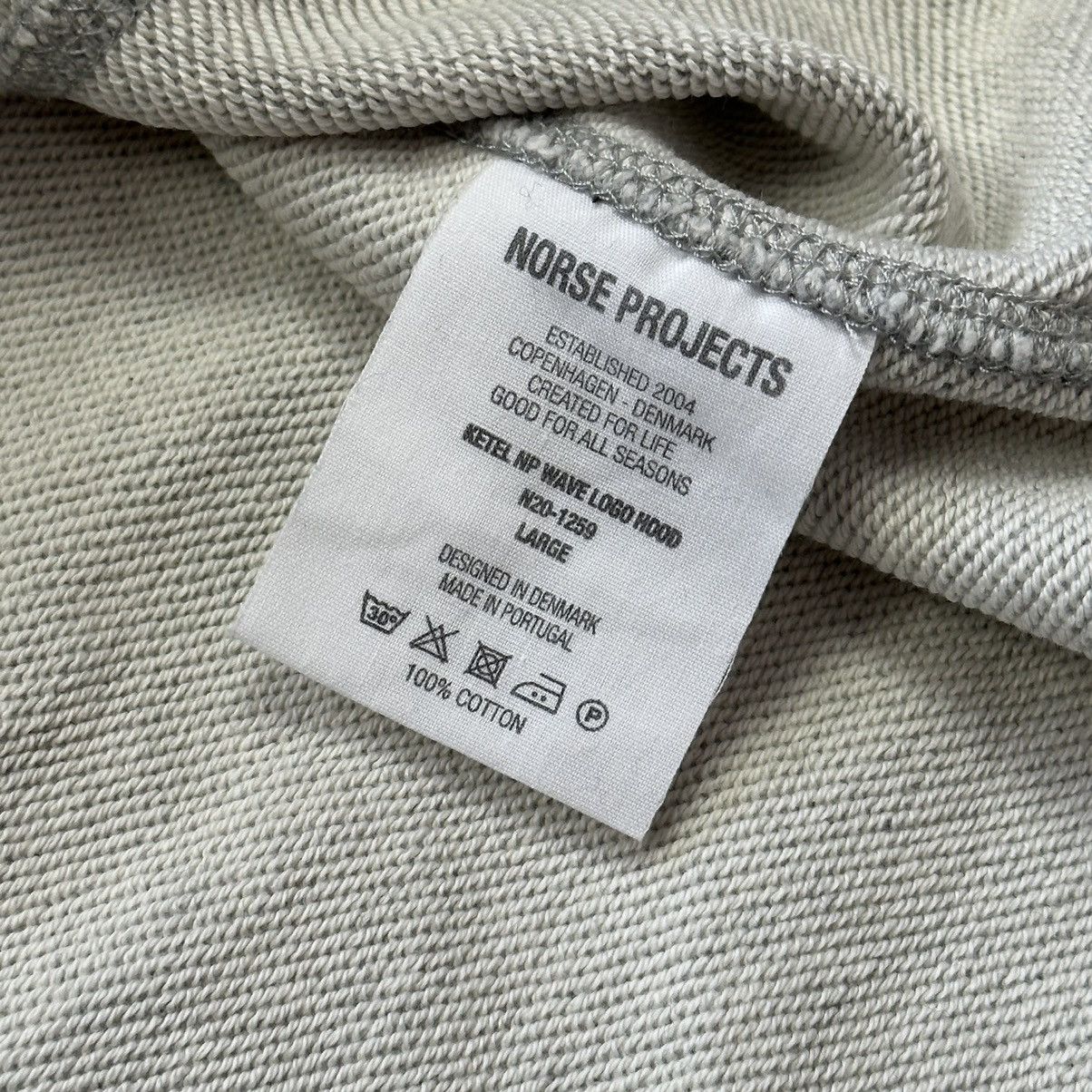 Japanese Brand × Norse Projects Norse Projects Hoodie Center Logo Gray Men’s Size L Size US L / EU 52-54 / 3 - 9 Thumbnail