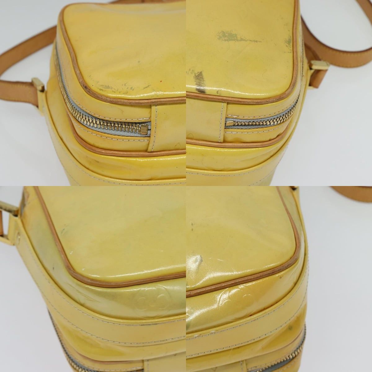 Louis Vuitton LOUIS VUITTON Monogram Vernis Wooster Shoulder Bag Gris Size ONE SIZE - 10 Thumbnail