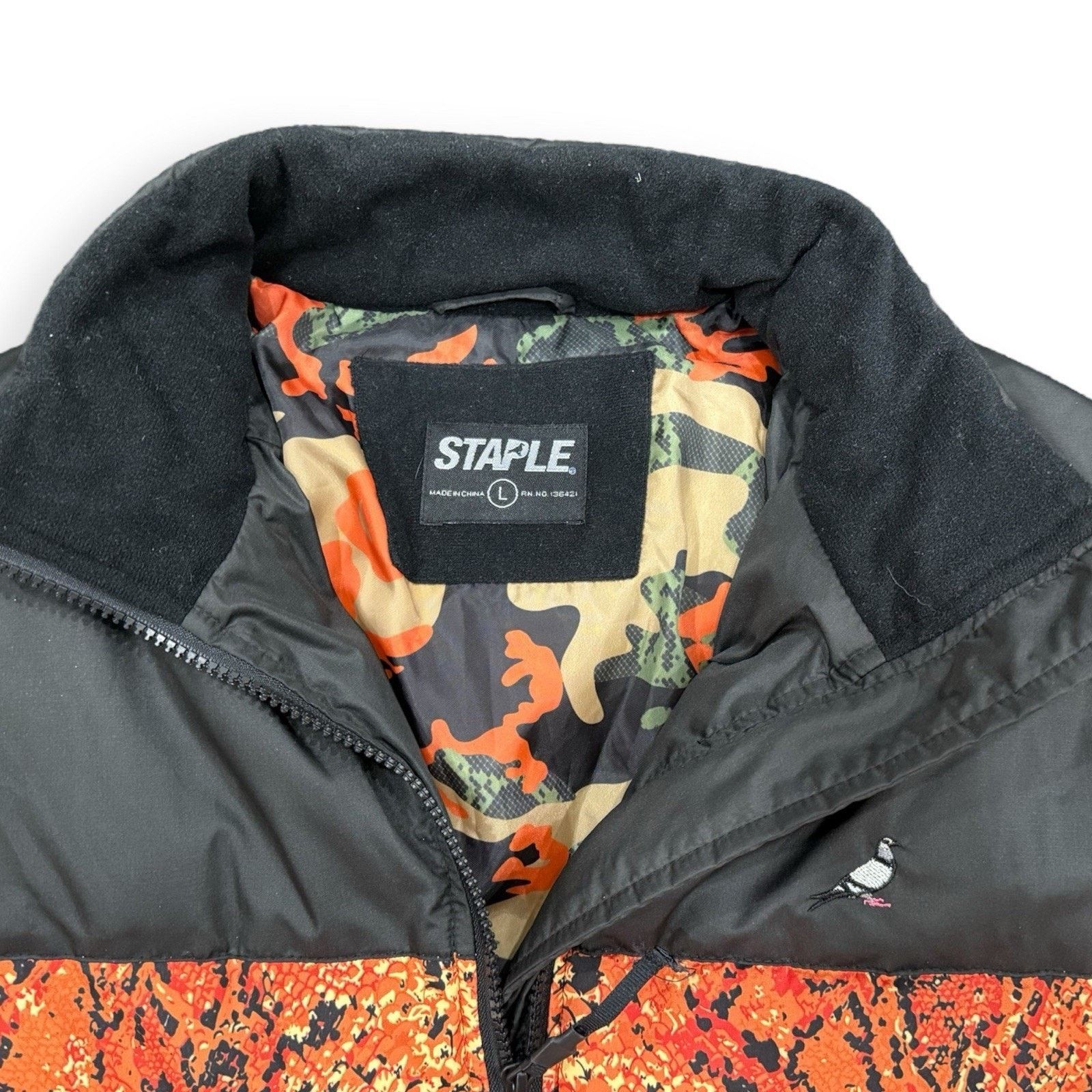 Staple Jeff Staple Quilted Puffer Down Jacket Size L Pigeon - Large Size US L / EU 52-54 / 3 - 5 Thumbnail