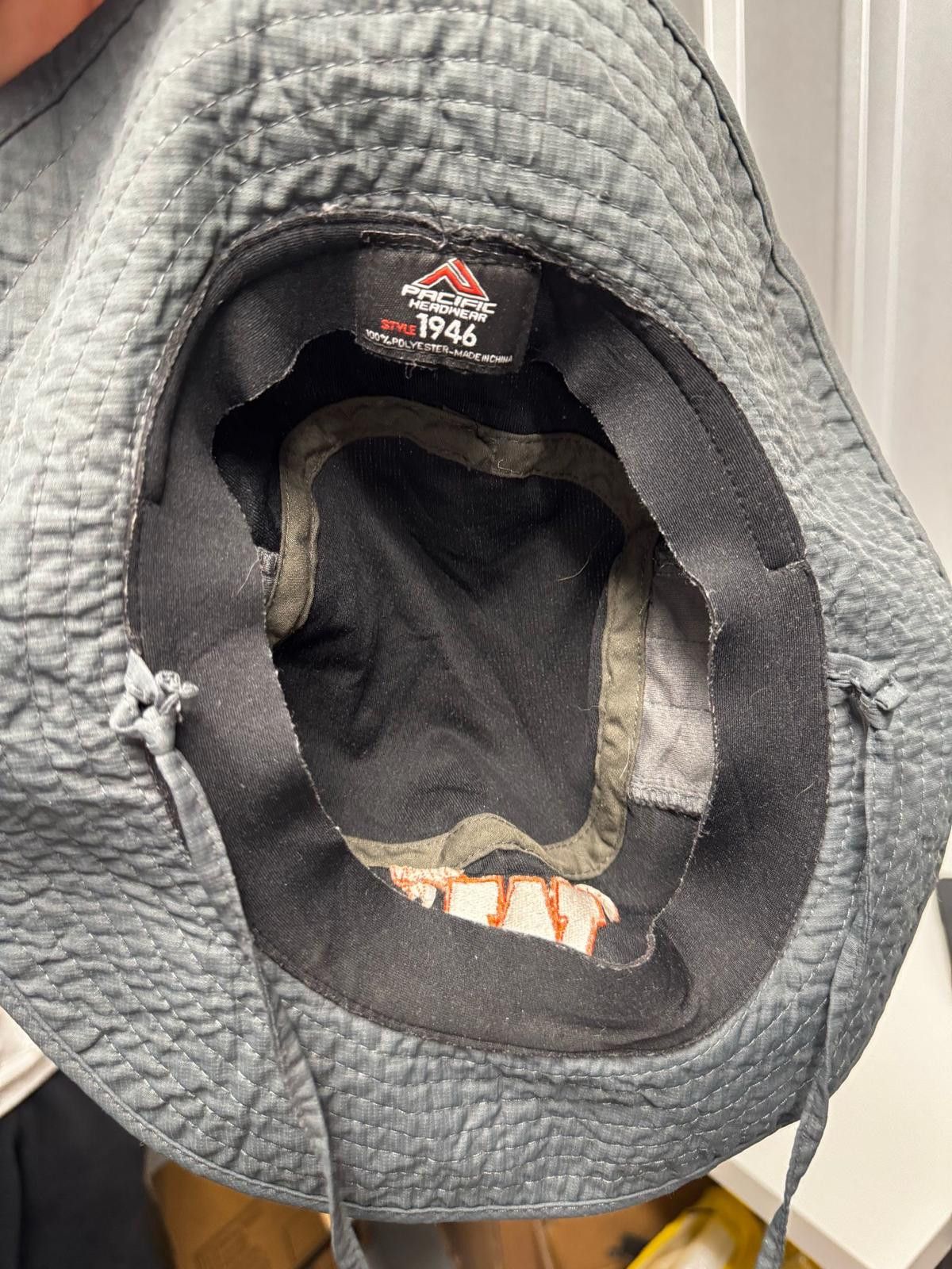 Mountain Hardwear Stylish Grey Bucket Hat with Logo Size ONE SIZE - 4 Thumbnail