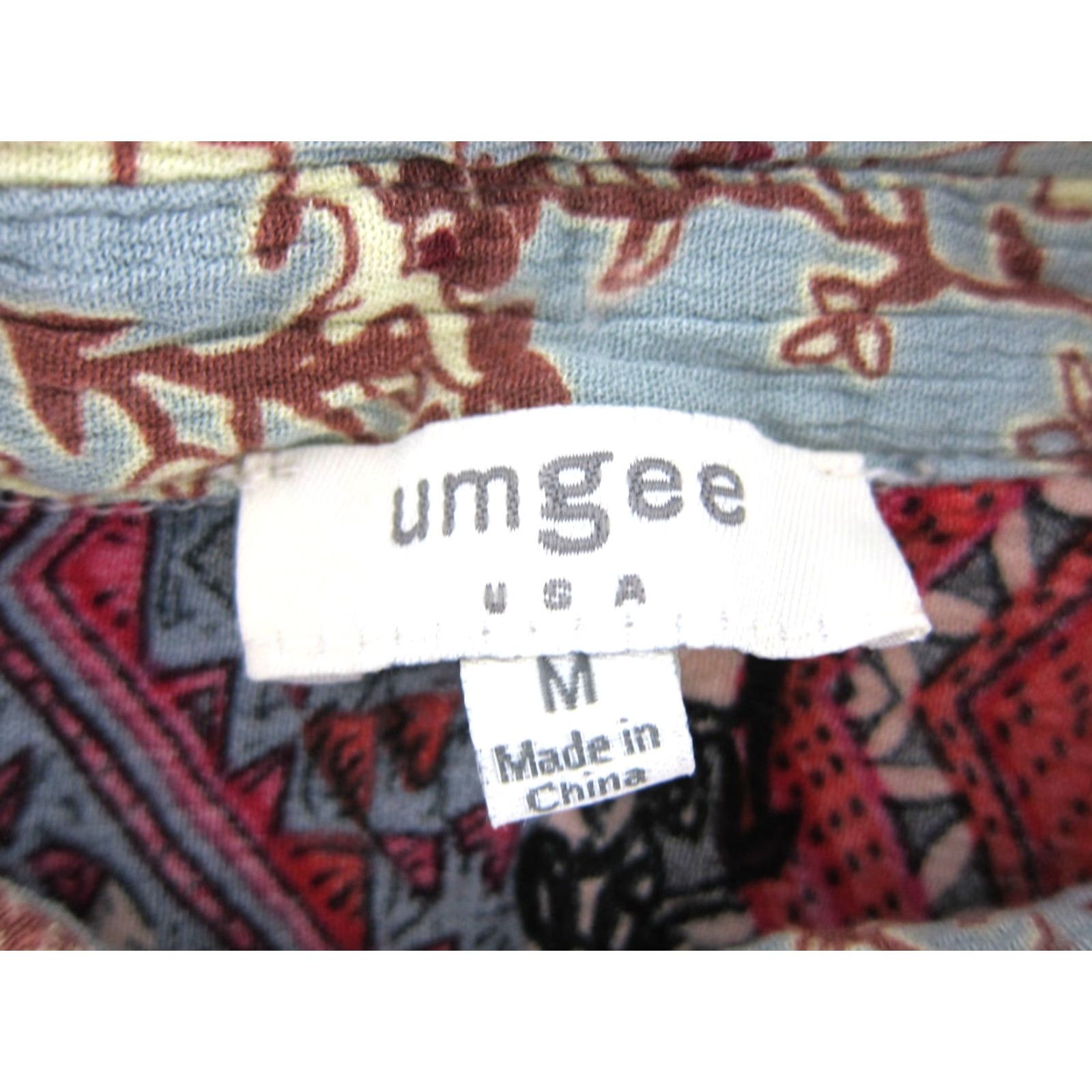 Pinko UMGEE Blouse Shirt M Floral Button Up Long Sleeve Rayon Pink Size M / US 6-8 / IT 42-44 - 3 Thumbnail