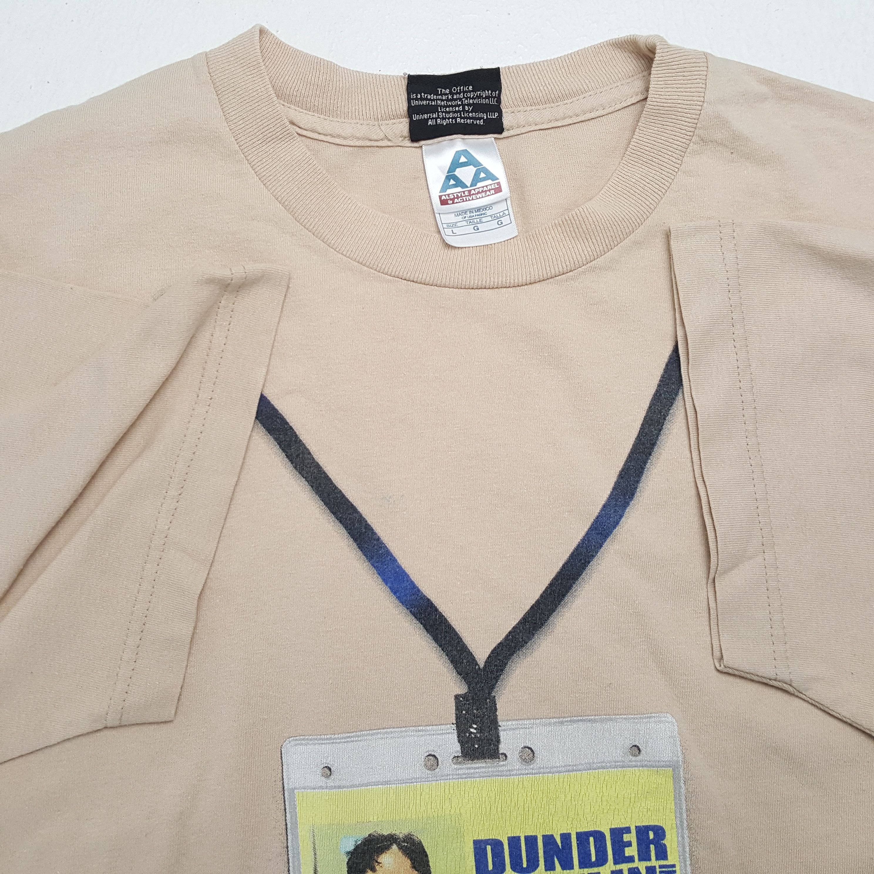 Vintage Vintage The Office DUNDER MIFFLIN American TV Series T-Shirt Size US L / EU 52-54 / 3 - 5 Thumbnail