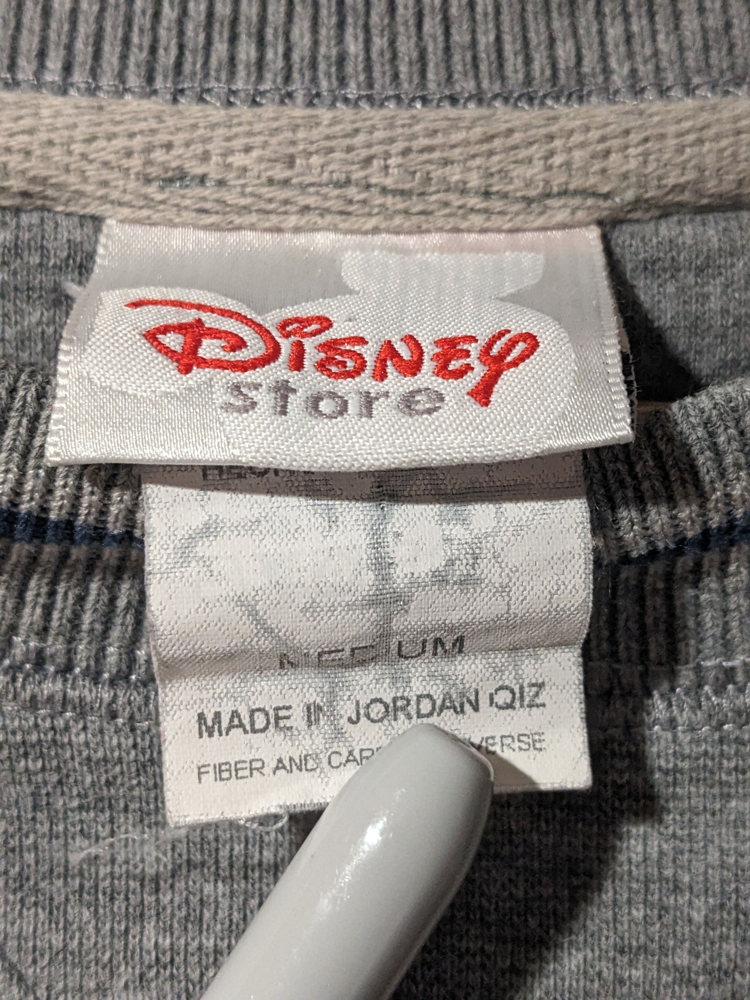 Disney Vintage 90s Winnie the Pooh Eeyore Gray Medium Sweatshirt Size US M / EU 48-50 / 2 - 3 Thumbnail
