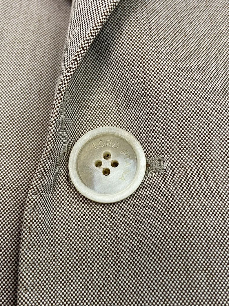 Loro Piana LORO PIANA Dress in a clean suit and tie Size 50L - 4 Thumbnail