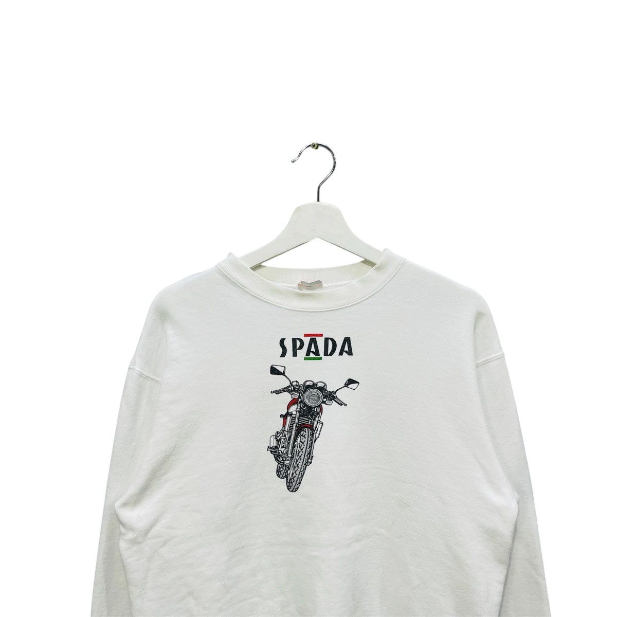 Honda Vintage 80s honda spada motobike sweatshirt extremely rare Size US M / EU 48-50 / 2 - 2 Thumbnail