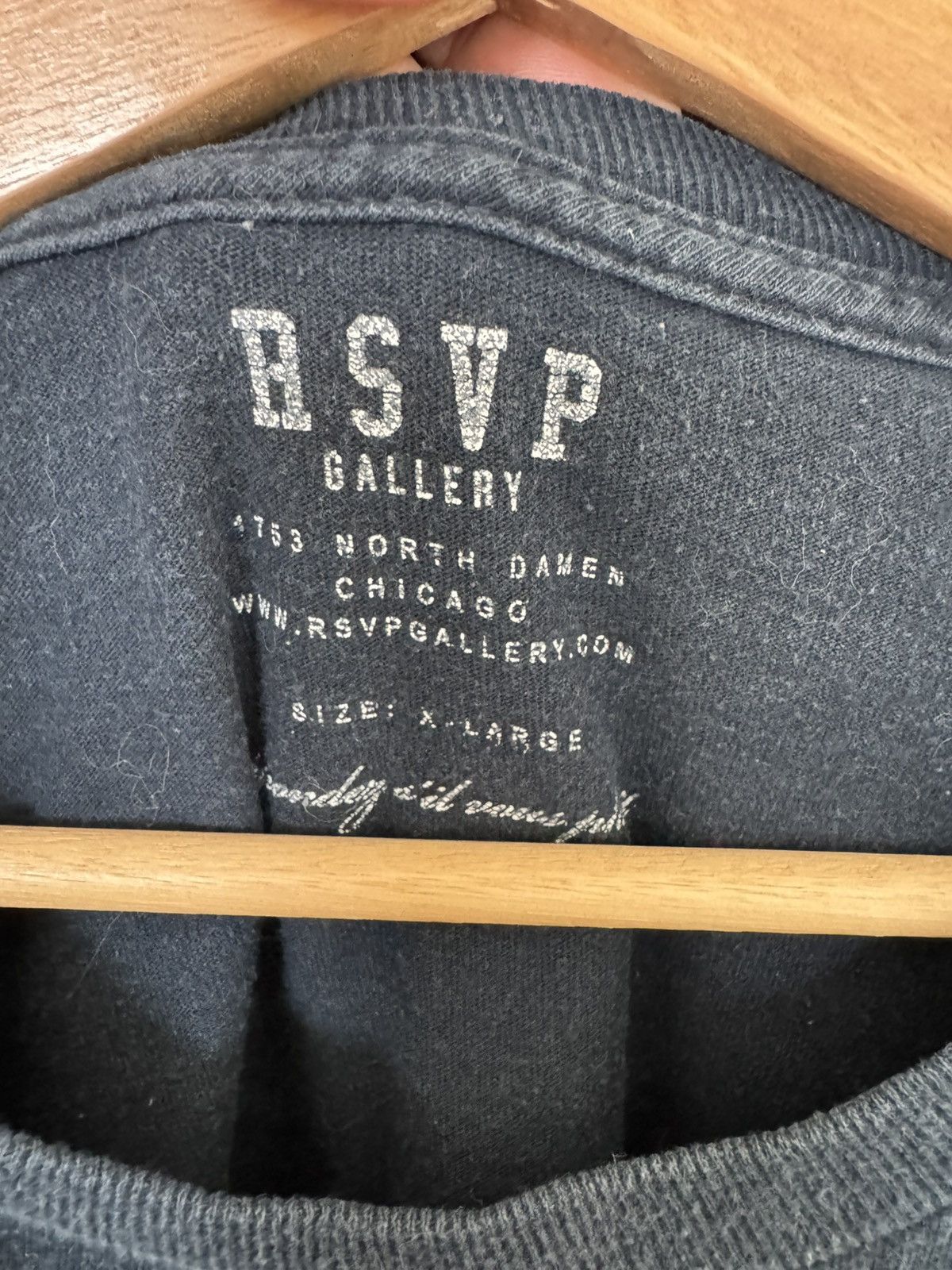 Rsvp Gallery RSVP Gallery x Vintage navy Tshirt Size US XL / EU 56 / 4 - 3 Thumbnail