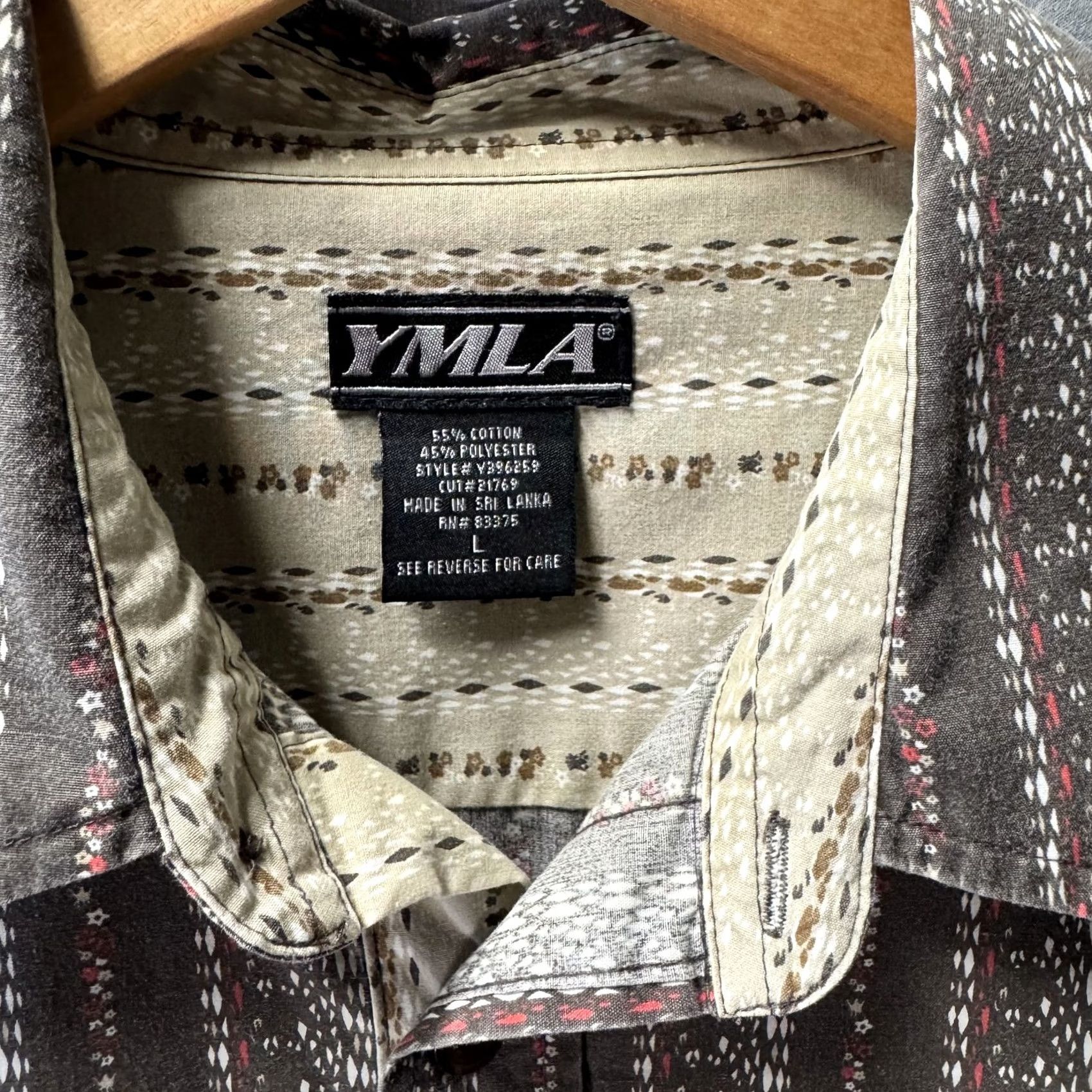 Etro YMLA Shirt Mens Large Patterned Button Up Long Sleeve Pocket Retro Shirt Size US L / EU 52-54 / 3 - 3 Thumbnail