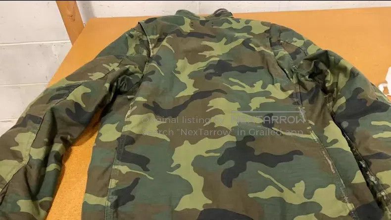 Amiri Amiri Classic Camo Stand Collar Jacket Size M Size US M / EU 48-50 / 2 - 2 Thumbnail