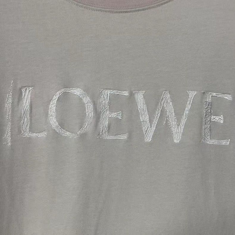 Loewe LOEWE Embroidered logo short sleeve with dead tree Size XL / US 12-14 / IT 48-50 - 2 Thumbnail