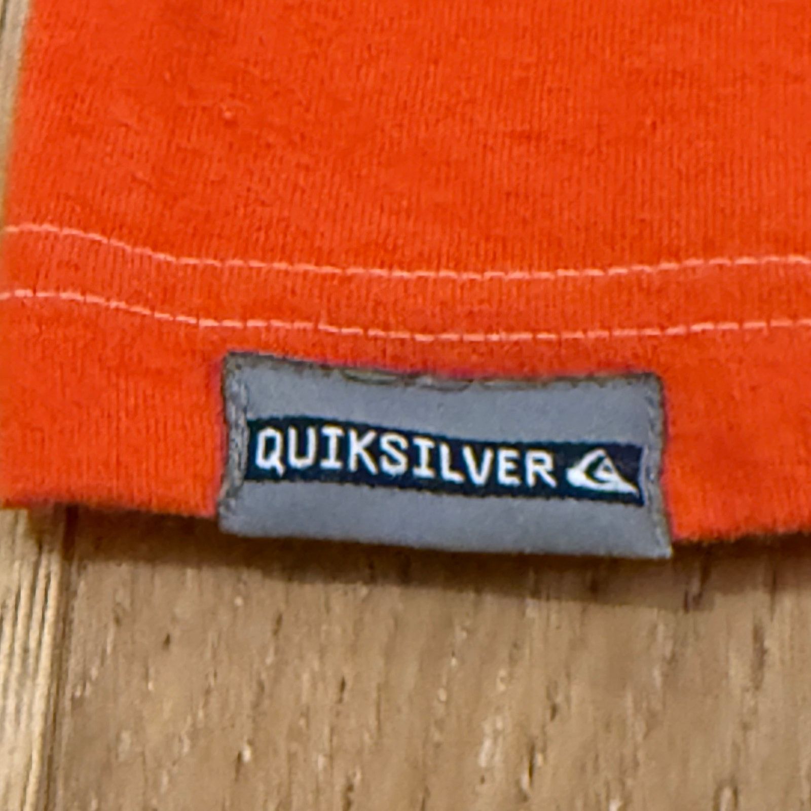 Quicksilver Vintage Quiksilver Surf Tee Orange Y2K Size L Size US L / EU 52-54 / 3 - 3 Thumbnail
