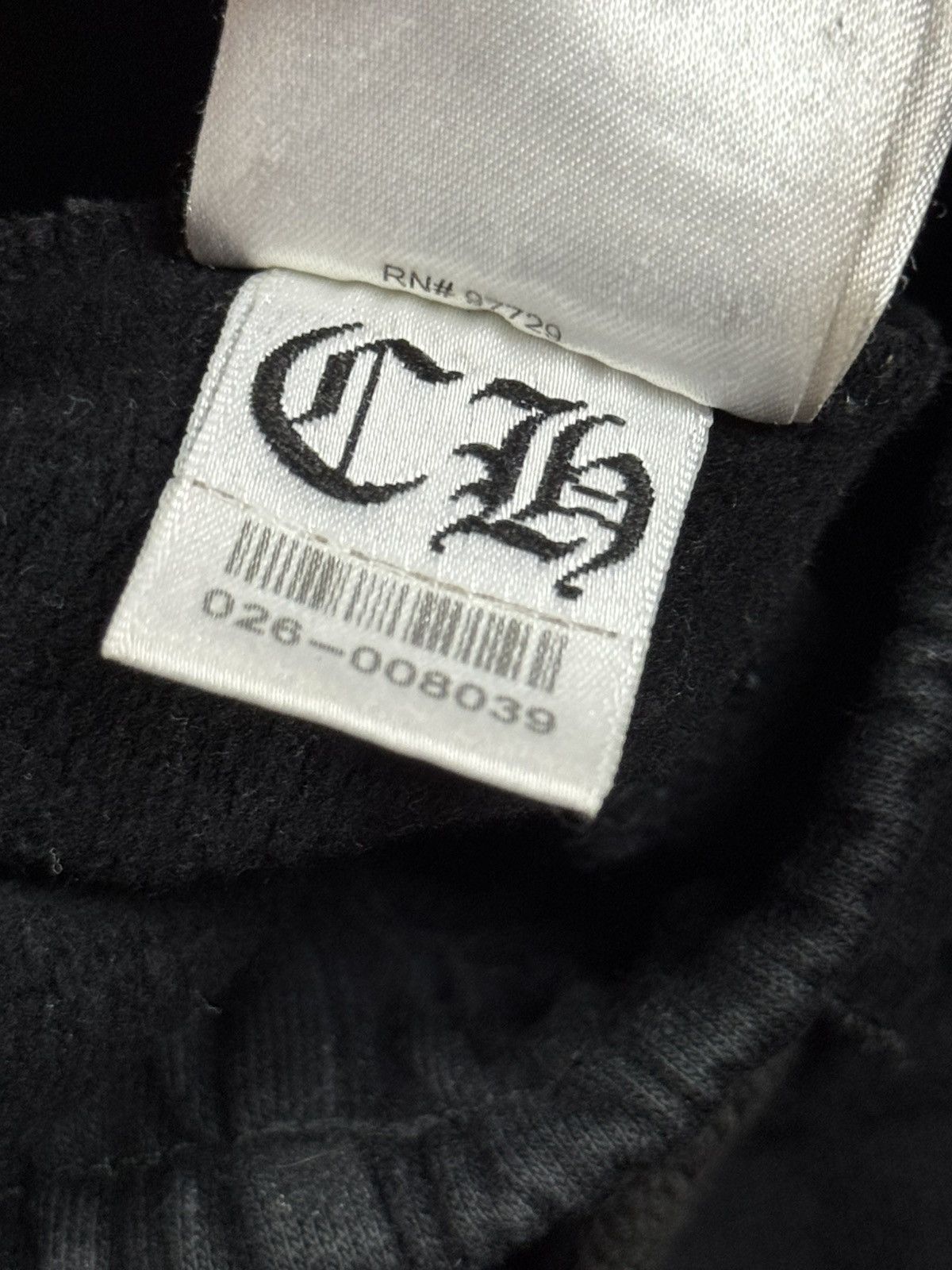 Chrome Hearts Chrome Hearts “Fuck You” Scroll Logo Sweatpants Black Size M Size US 32 / EU 48 - 12 Thumbnail