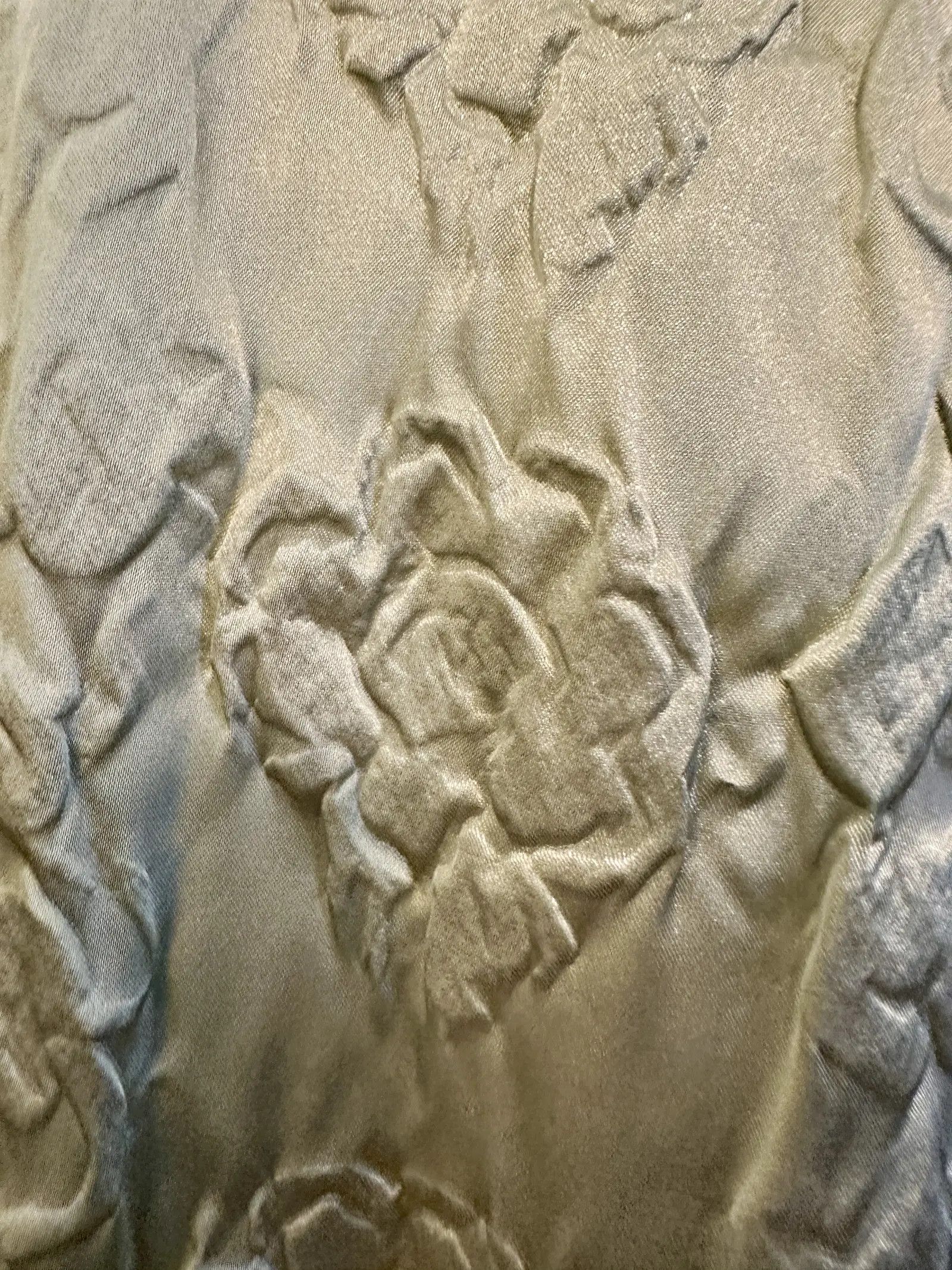 Acne Studios Satin Floral Embossed Shirt Size US L / EU 52-54 / 3 - 8 Thumbnail