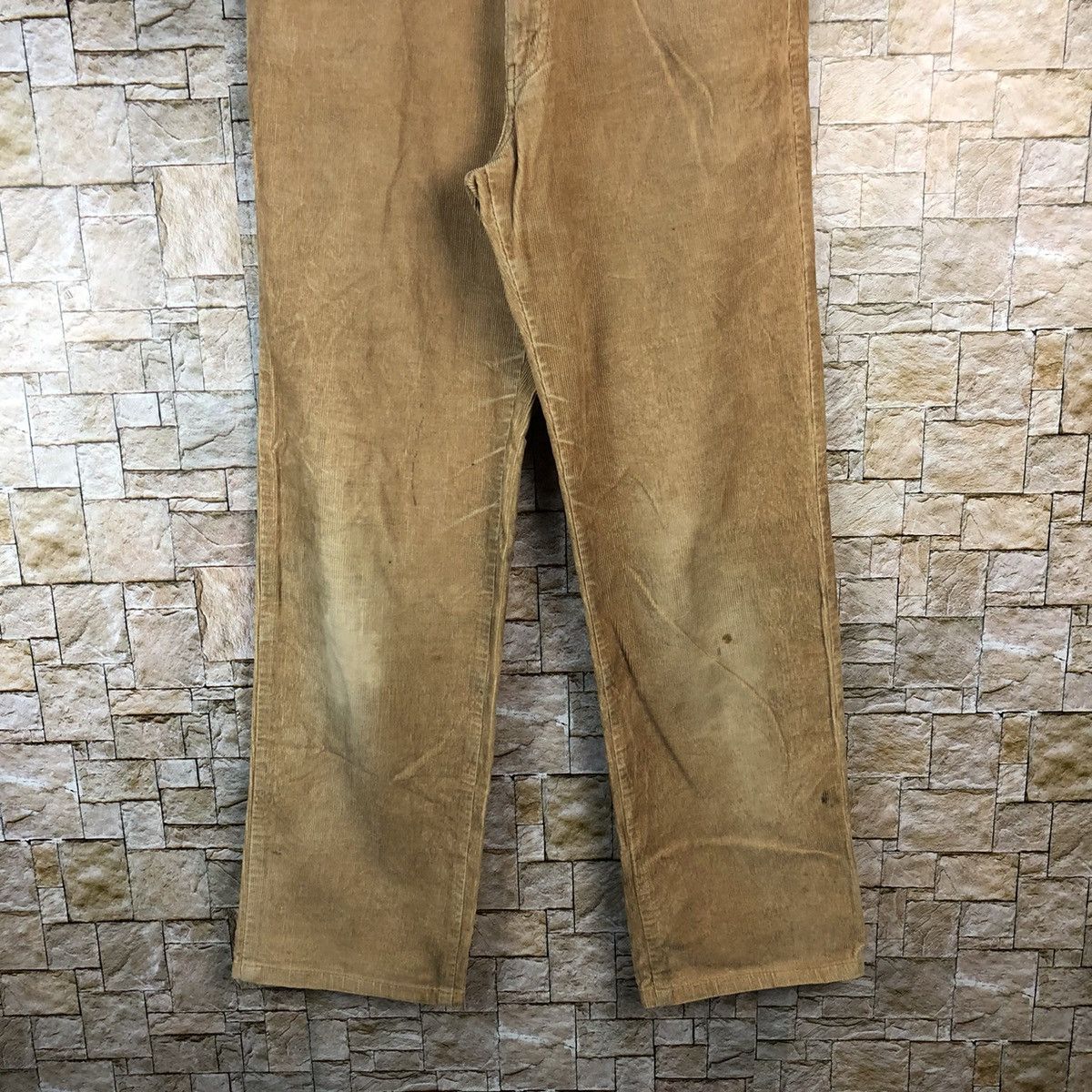 Japanese Brand Bobson vintage Brown Conduroy Pants #A1126 Size US 27 - 3 Thumbnail