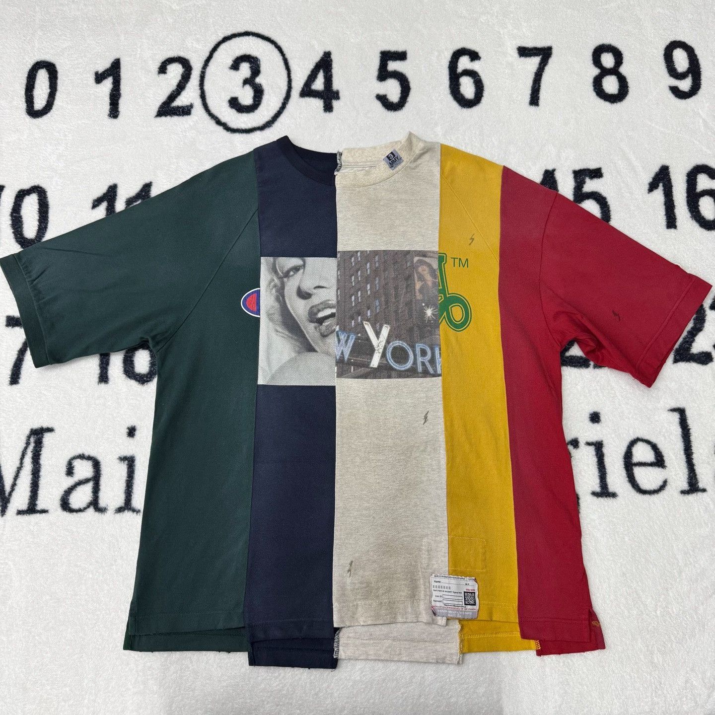 Maison MIHARA YASUHIRO Patchwork Multi T-Shirt l Men Size US L / EU 52-54 / 3 - 1 Thumbnail