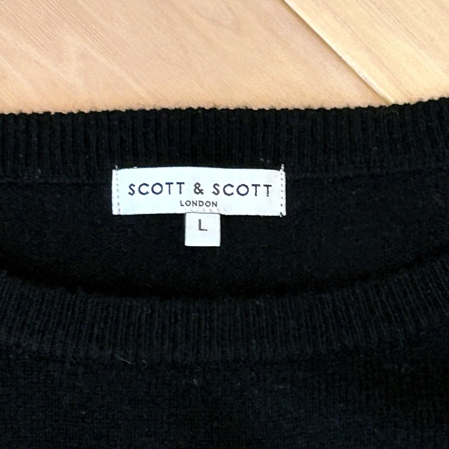 Vintage VINTAGE Scott & Scott London Cashmere Star Sweater Long Sleeve Women’s Large Size L / US 10 / IT 46 - 4 Thumbnail