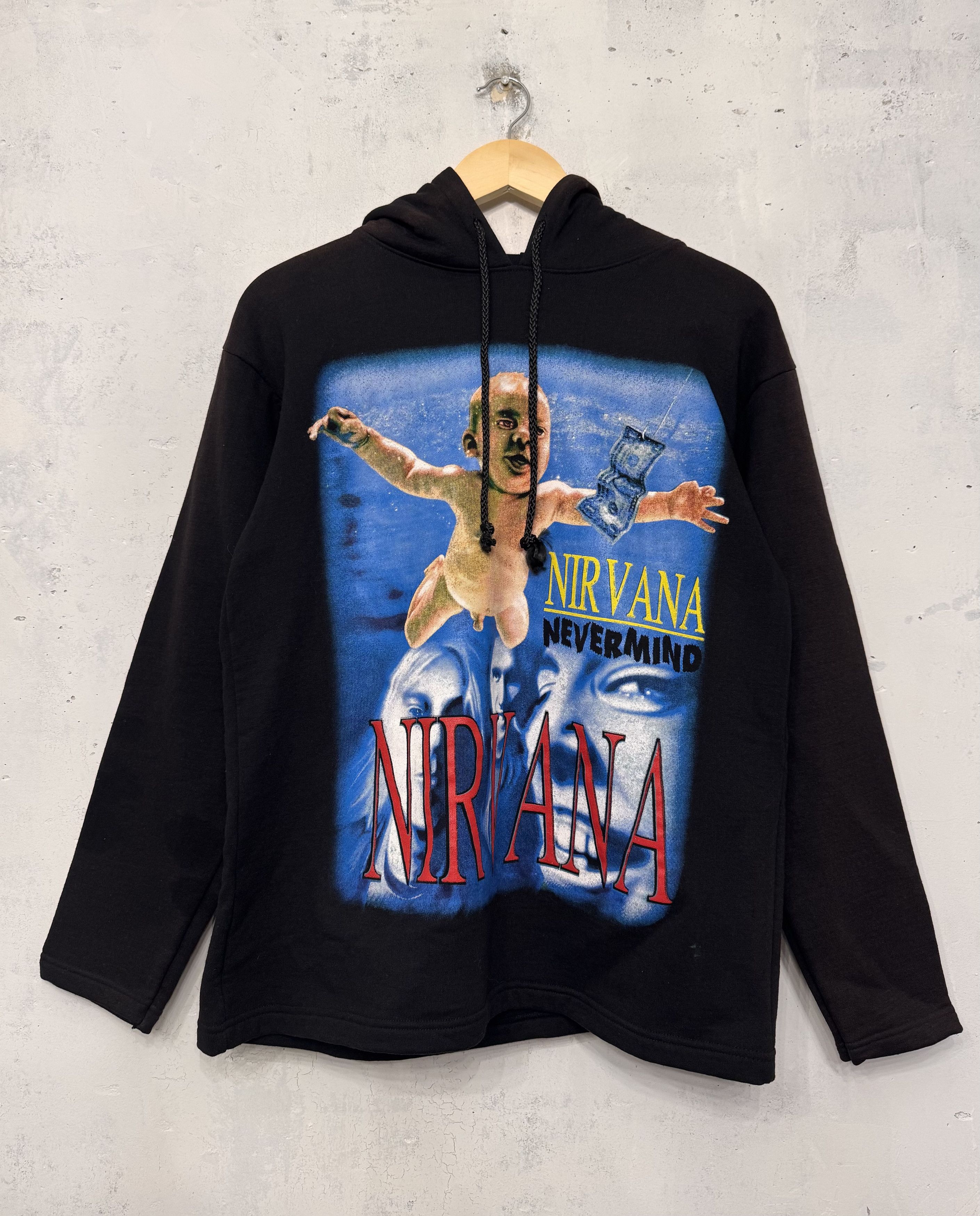 Band Tees Vintage 90s Nirvana Nevermind Rock Band Hoodie Size US M / EU 48-50 / 2 - 1 Thumbnail